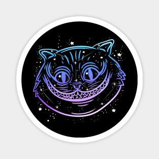 Smiley Cat constellation Magnet